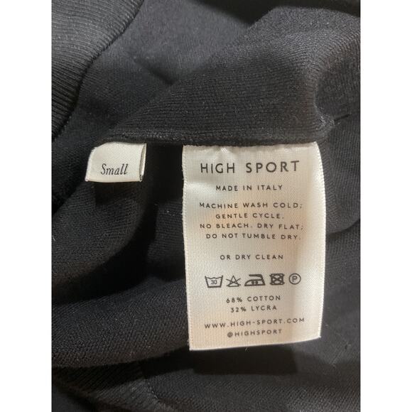 Moda Operandi Sleek Black Kick Flare Knit Pants Size S - Picture 4 of 4